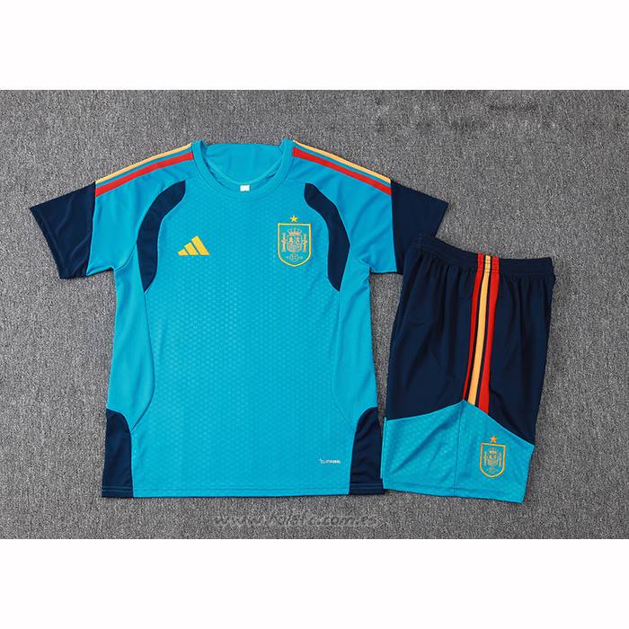 Chandal del Espana Manga Corta 2026-2027 Azul - Pantalon Corto