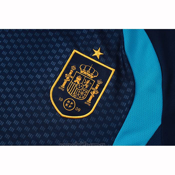 Chandal del Espana Manga Corta 2026-2027 Azul - Pantalon Corto