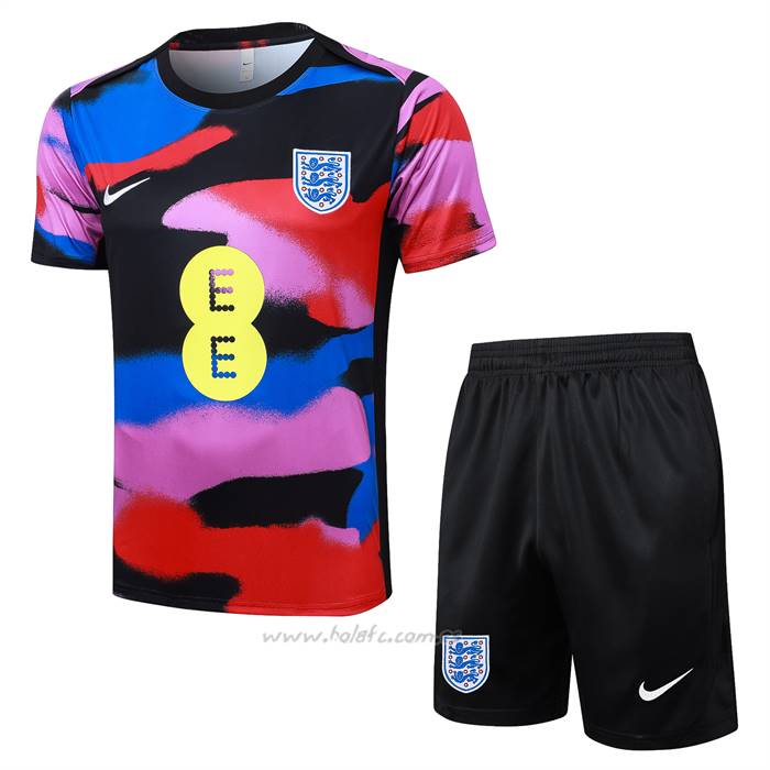 Chandal del Inglaterra Manga Corta 2025-2026 Multicolor - Pantalon Corto