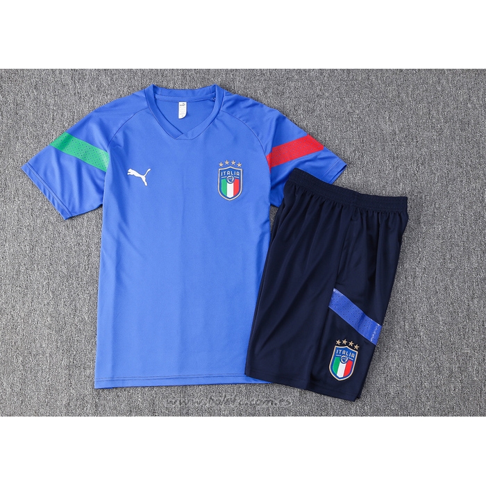 Chandal del Italia Manga Corta 2022-2023 Azul - Pantalon Corto