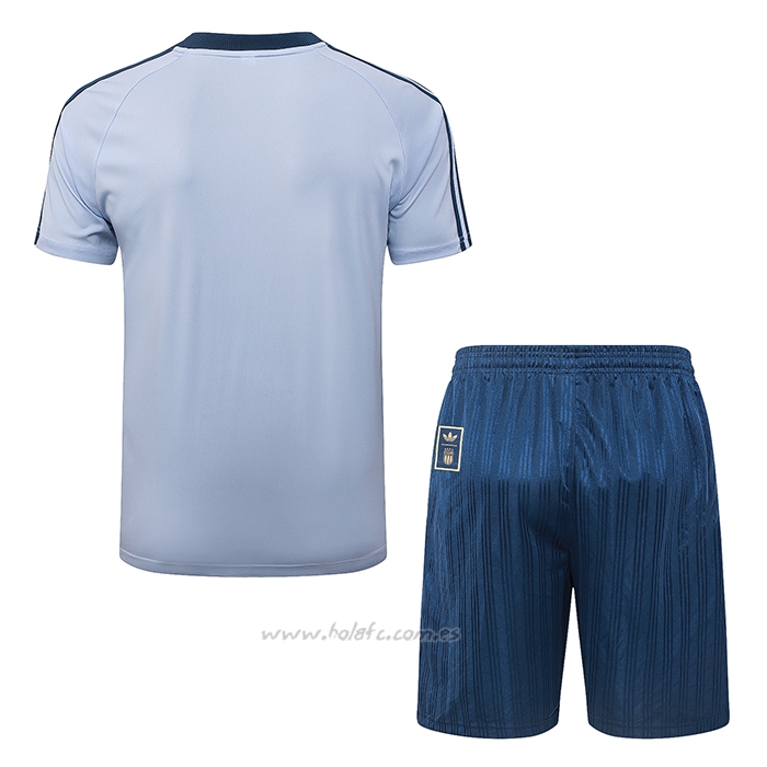 Chandal del Italia Manga Corta 2026-2027 Azul - Pantalon Corto