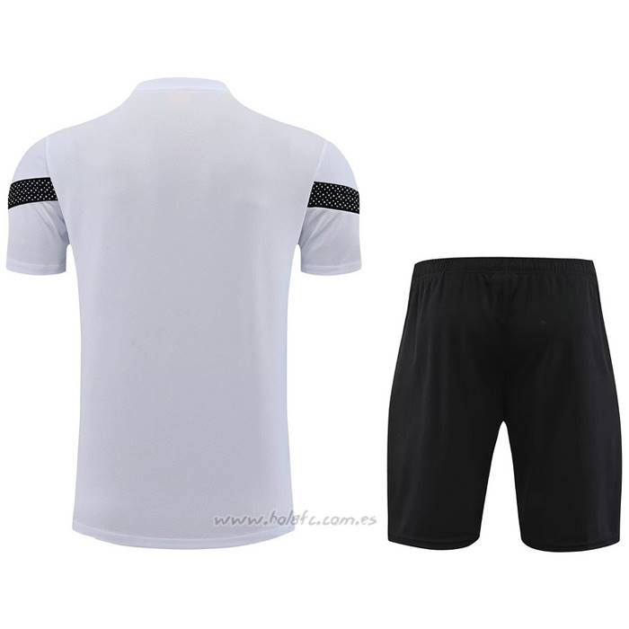 Chandal del Senegal Manga Corta 2023-2024 Blanco - Pantalon Corto