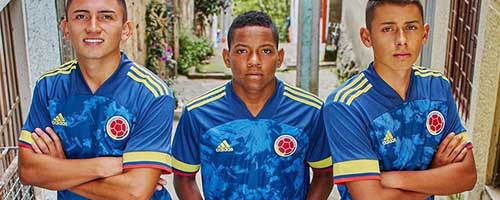 camiseta de futbol Colombia barata
