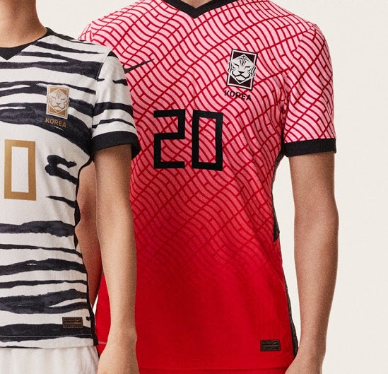 camiseta de futbol Corea del Sur 2020